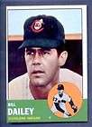 1963 Topps #391 BILL DAILEY Indians EX MT or Better
