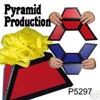 Pyramid Production Box   Magic Trick Prop   New  