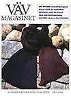 VAV MAGASINET ~ SWEDISH WEAVING MAGAZINE ~ 1990 # 4 ~ REPP RUG 