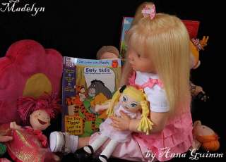   Toddler Girl Bonnie by Linda Murray now Madelyn 30 Human Hair  