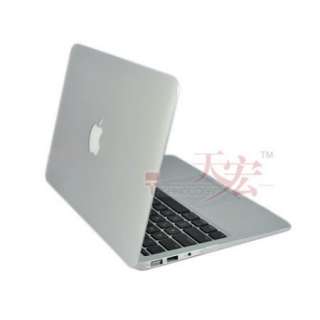 Clear Crystal Hard Case Full Cover Skin for Macbook Air 11.6  