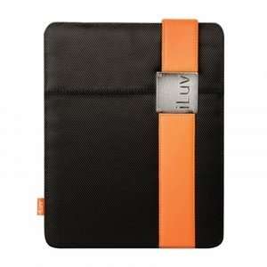    iLuv iCC805BLK Casual Fabric iPad Case with Band Clip Electronics
