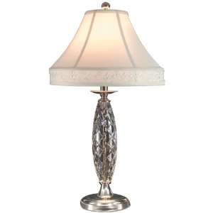  Dale Tiffany GT70415 Irvington Table Lamp, Polished Chrome 
