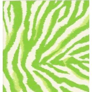  Sample   Duralee Zebra Lime