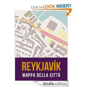 Reykjavík, Islanda mappa della città (Italian Edition) eReaderMaps 