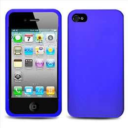 Apple iPhone 4S Sprint Verizon AT&T Black Rubberized Hard Case Cover 