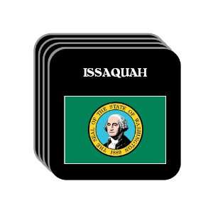  US State Flag   ISSAQUAH, Washington (WA) Set of 4 Mini 