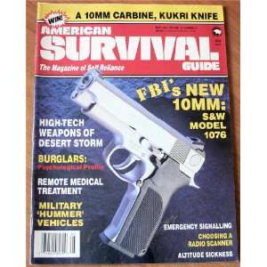  American Survival Guide Magazine May 1991 Vol 13 No 5, FBI 