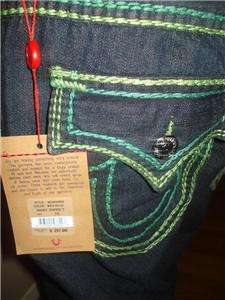 True Religion Brand Name Jeans Mens Ricky Super T Premium Denim Size 