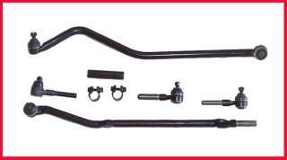 97 to 2004 5 Piece Kit Track Bar Plus All Tie Rod Ends