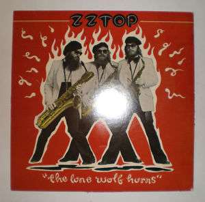 ZZ TOP DEGUELLO 1979 LP RECORD LONE WOLF HORNS ALBUM  