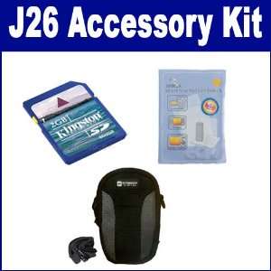  Fujifilm Finepix J26 Digital Camera Accessory Kit includes 
