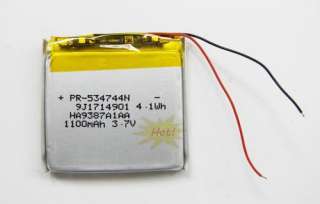 7V 1100mAh Lithium Polymer Battery Li Po For  GPS  