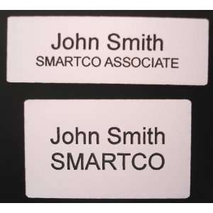 Business Name Tag / ID Badge Personalized   Laser Engraved, Magnetic 