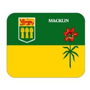   Canadian Province   Saskatchewan, Macklin Mouse Pad 