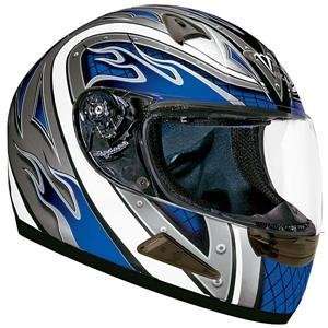  Vega Mach 1 Heat Helmet   2X Large/Blue Automotive