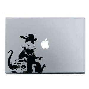   Banksy Gangsta MacBook Decal Mac Apple skin sticker 