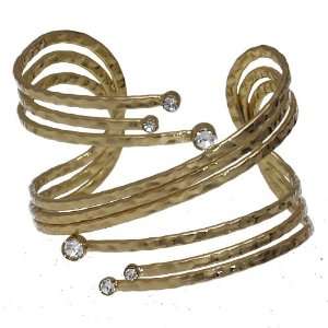  Jayla Gold Crystal Bangle Jewelry