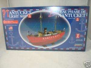 LINDBERG NANTUCKET LIGHT SHIP BOAT MODEL KIT 1/95 SCALE NEW 70860 