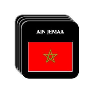  Morocco   AIN JEMAA Set of 4 Mini Mousepad Coasters 