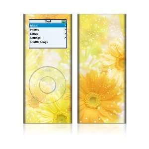  Yellow Flowers Decorative Skin Decal Sticker for Apple 