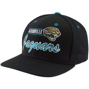 Reebok Jacksonville Jaguars Black Grind Snapback Adjustable Hat 