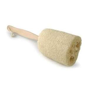 Loofah Sponge with Wooden Handle