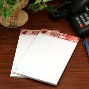 Miami Heat Two Pack 5 x 8 Team Logo Notepads Sports 