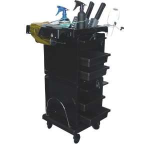    QA00135 Professional Hair Accessory Lockable Cart 