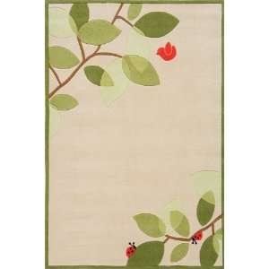  Momeni Rugs Lil Mo Whimsy Collection LMJ 6 Ivory Rectangle 
