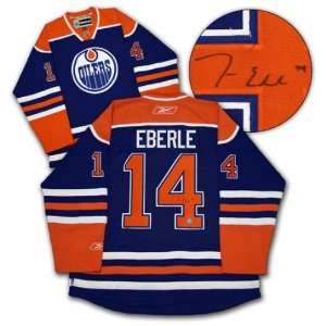 Jordan Eberle Signed Jersey   Autographed NHL Jerseys  