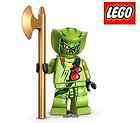 Lego Ninjago Minifigure Lasha with golden axe weapon new