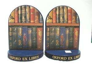 ROGER LASCELLES CLOCK OF LONDON BOOKENDS  