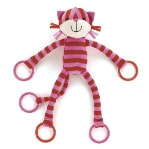  Little Jellycat Strawberry Kitty Rattle Toys & Games