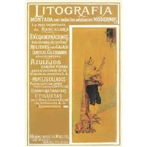  Litografia   Poster (12x18)