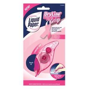  Liquid Paper DryLine Correction Tape Pink 1742839 Pack Of 