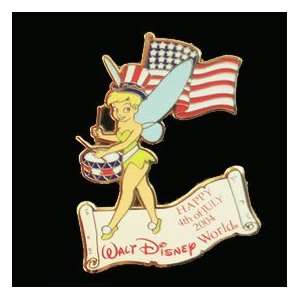  Tinker Bell 4th of July 2004 Le WDW Disney PIN Everything 