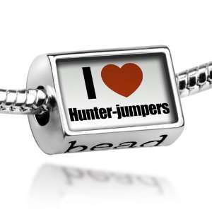  Beads I Love Hunter jumpers   Pandora Charm & Bracelet 