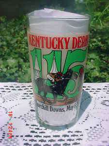 1989 KENTUCKY DERBY GLASS  