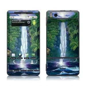 In The Falls Of Light Skin Decal Sticker for Motorola Droid X Cell 