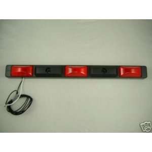Red Incandescent ID Bar / Truck Trailer RV Bus Marker Clearance Light