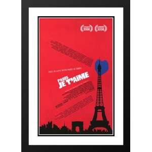  Paris Je Taime 20x26 Framed and Double Matted Movie 