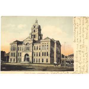   Vintage Postcard   Court House   Lewistown Illinois 