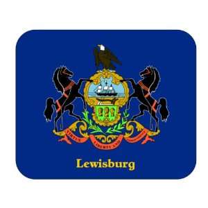  US State Flag   Lewisburg, Pennsylvania (PA) Mouse Pad 