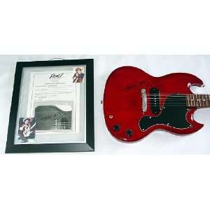 Keith Richards Autographed Guitar Rolling Stones REAL PSA LOA