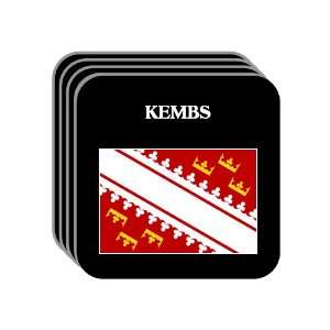  Alsace   KEMBS Set of 4 Mini Mousepad Coasters 