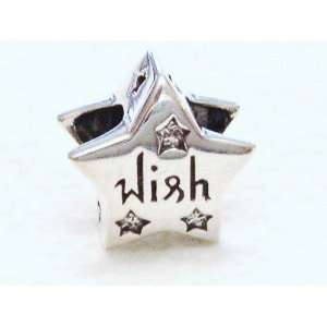  Authentic 925 sterling silver Wish star charm for pandora 