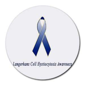  Langerhans Cell Hystiocytosis Awareness Ribbon Round Mouse 