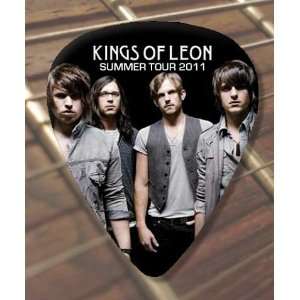  Kings Of Leon 2011 Tour Premium Guitar Pick x 5 Medium 