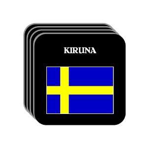  Sweden   KIRUNA Set of 4 Mini Mousepad Coasters 